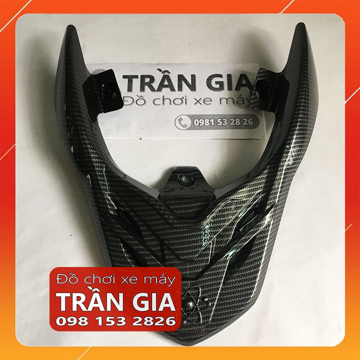 Ốp cảng sau xe vision 2021 tay dắt phụ kiện trang trí