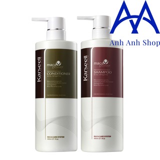 Dầu gội + xả siêu mềm mượt Karseell  800ml