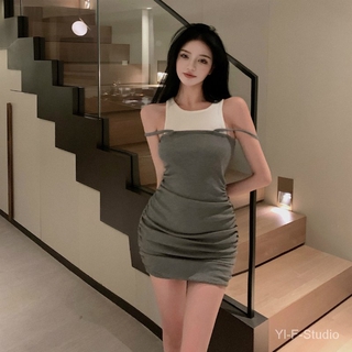 【YI-F-Studio】Đầm Dây Đeo