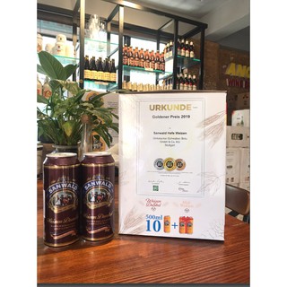 Bia Đen Đức -  Sanwald Weizen Dunkel - Nhập Khẩu