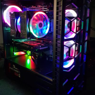 Case X99T8D-2678V3-64G-RX 550 4G