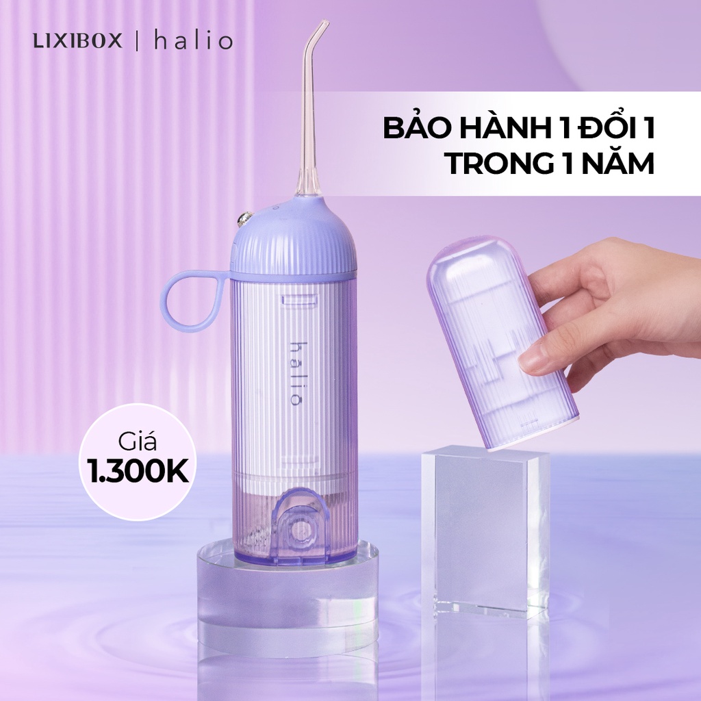 Máy Tăm Nước Cầm Tay Halio UltraClean Oral Irrigator - Periwinkle