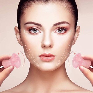Đá massage màu Hồng-Hình nấm