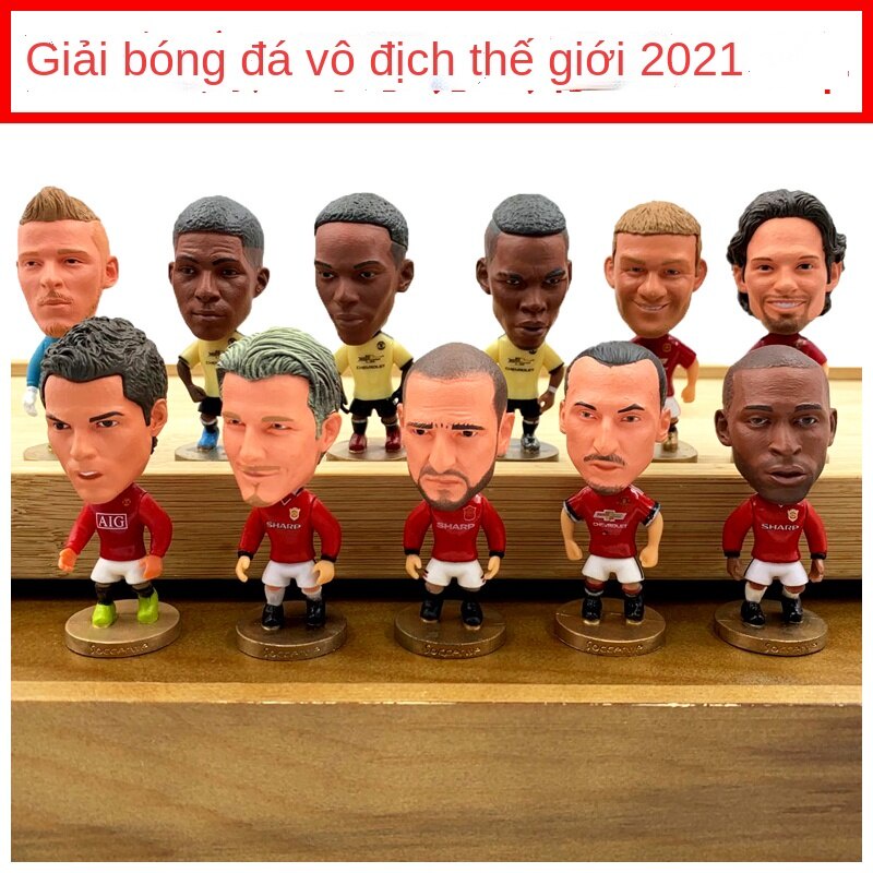 Mô hình nhân vật ngôi sao bóng đá Rooney Ibogba tùy chọn