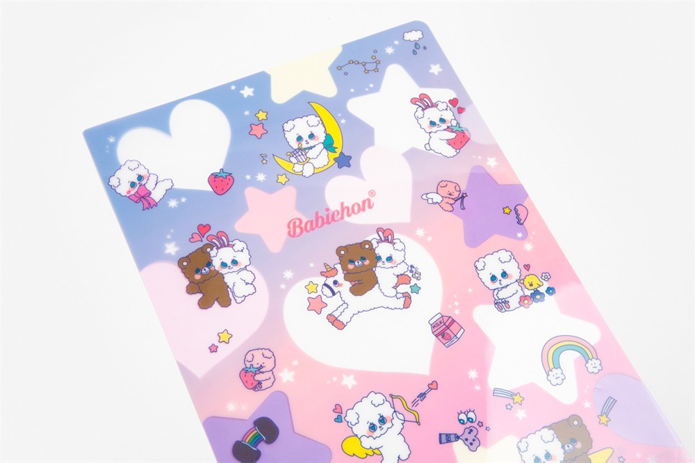 Kẹp Tài Liệu ARTBOX Hàn Quốc Từ PP In Hình Cún Barbichon