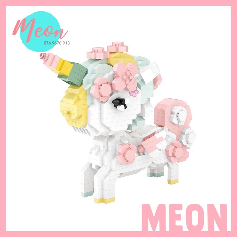 Xếp hình lego cô bé quàng khăn đỏ - Miniblock cute doll size L