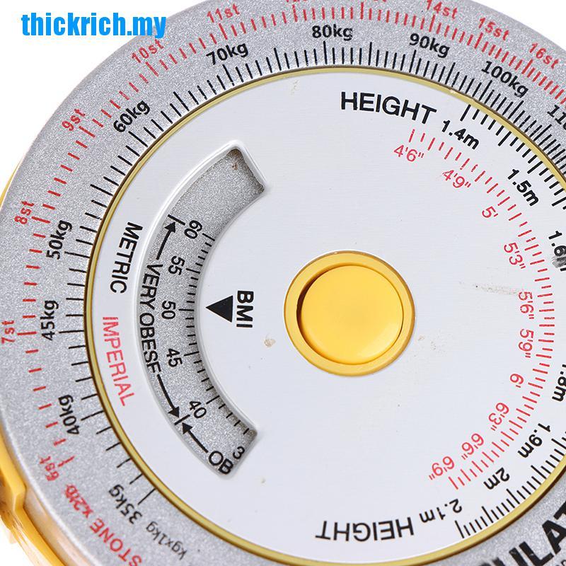 1 Thước Đo Cơ Thể Kỹ Thuật Số Mềm 2m Bmi