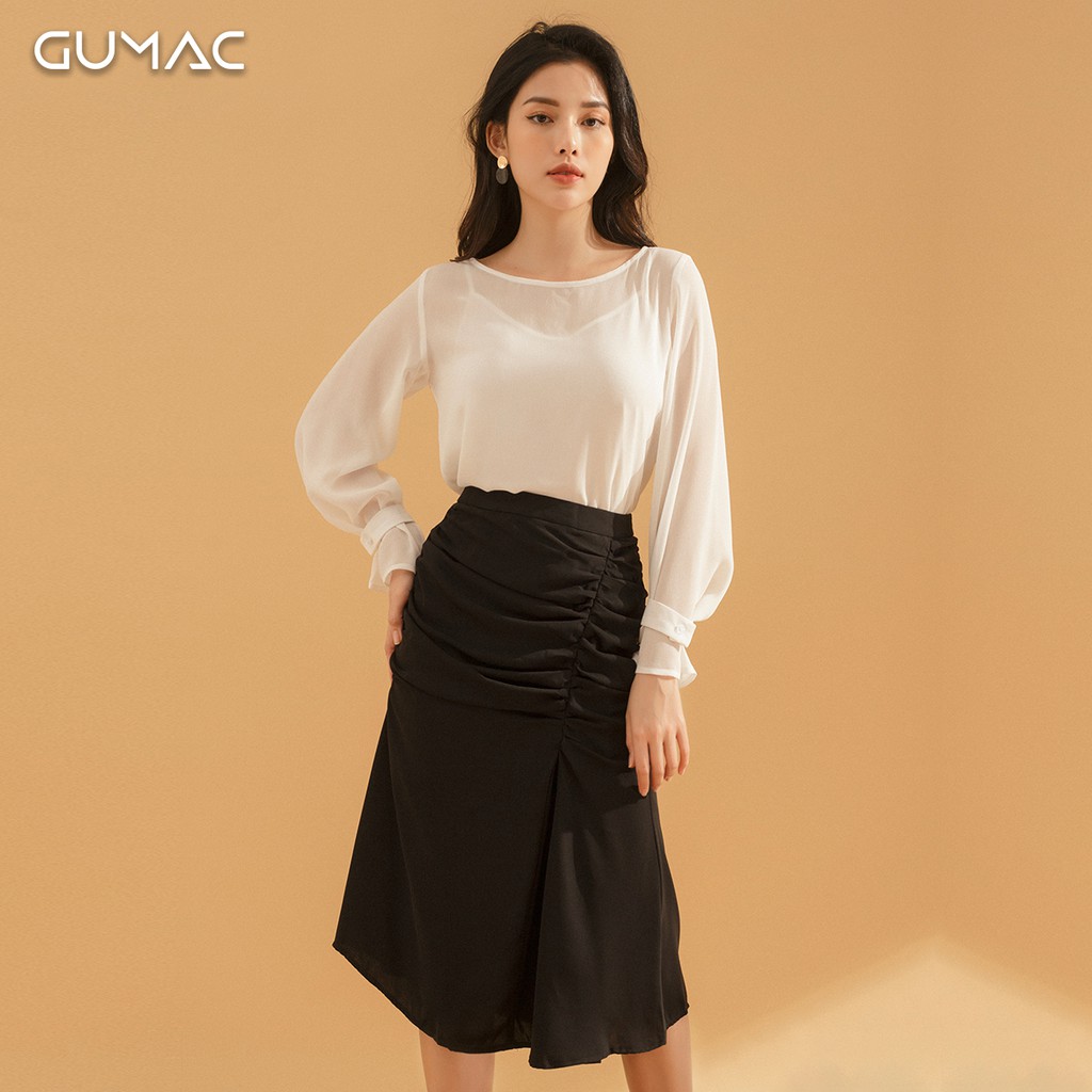 [Mã WAAUG giảm 15% tối đa 30k đơn 99k] Chân váy nhún rút VA713 GUMAC | BigBuy360 - bigbuy360.vn