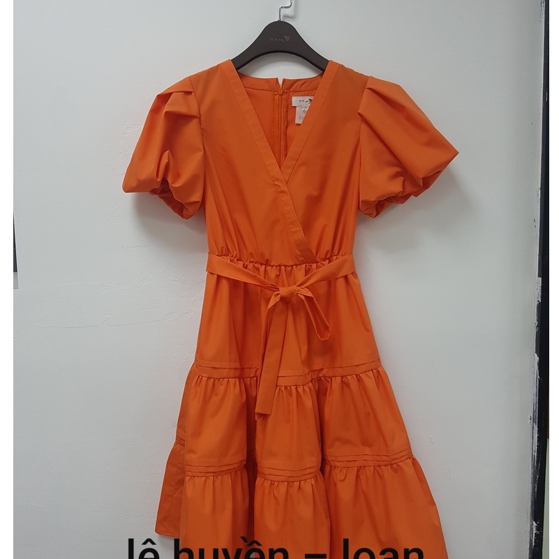 Đầm xòe tay bồng IVY moda MS 47B8676