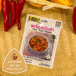 Sốt gia vị lẩu thái cay Tom Yum Past- 30gr/gói