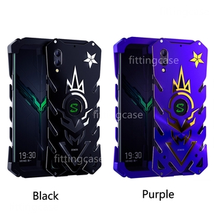Ốp điện thoại hợp kim nhôm kiểu vỏ giáp chống sốc/rơi vỡ thời trang cho Xiaomi Black Shark 1/2/3S/3 Pro/2 Pro