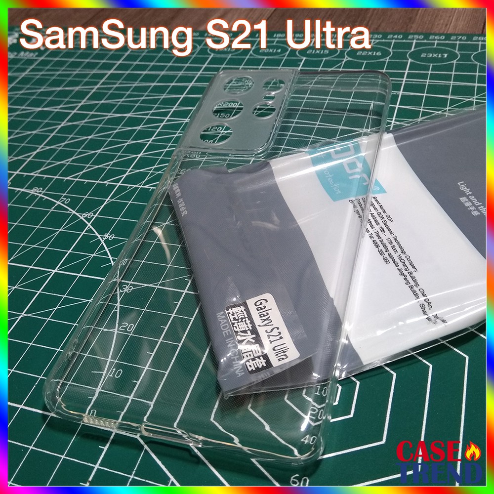 Ốp Lưng SamSung S21 / S21 Plus / S21 FE / S21 Ultra / 5G Dẻo Trong Suốt Bảo Vệ Camera Chính Hãng GOR