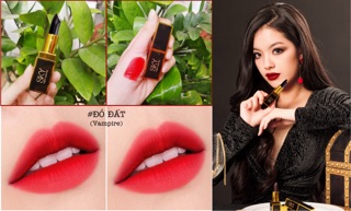 Son tươi đen lì SKY màu Đỏ Đất