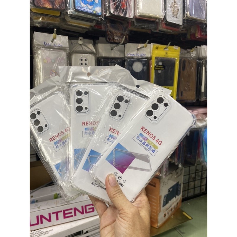 Ốp Oppo Reno5 / Reno6 5G/ Reno 6z / Reno 7 5G /Reno 8/Reno4 / Reno7 4G / Reno3 / Reno 2F trong suốt bảo vệ camera