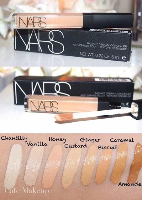 [Chính hãng] Kem che khuyết điểm NARS Radiant Creamy Concealer trang điểm tự nhiên (6ml)