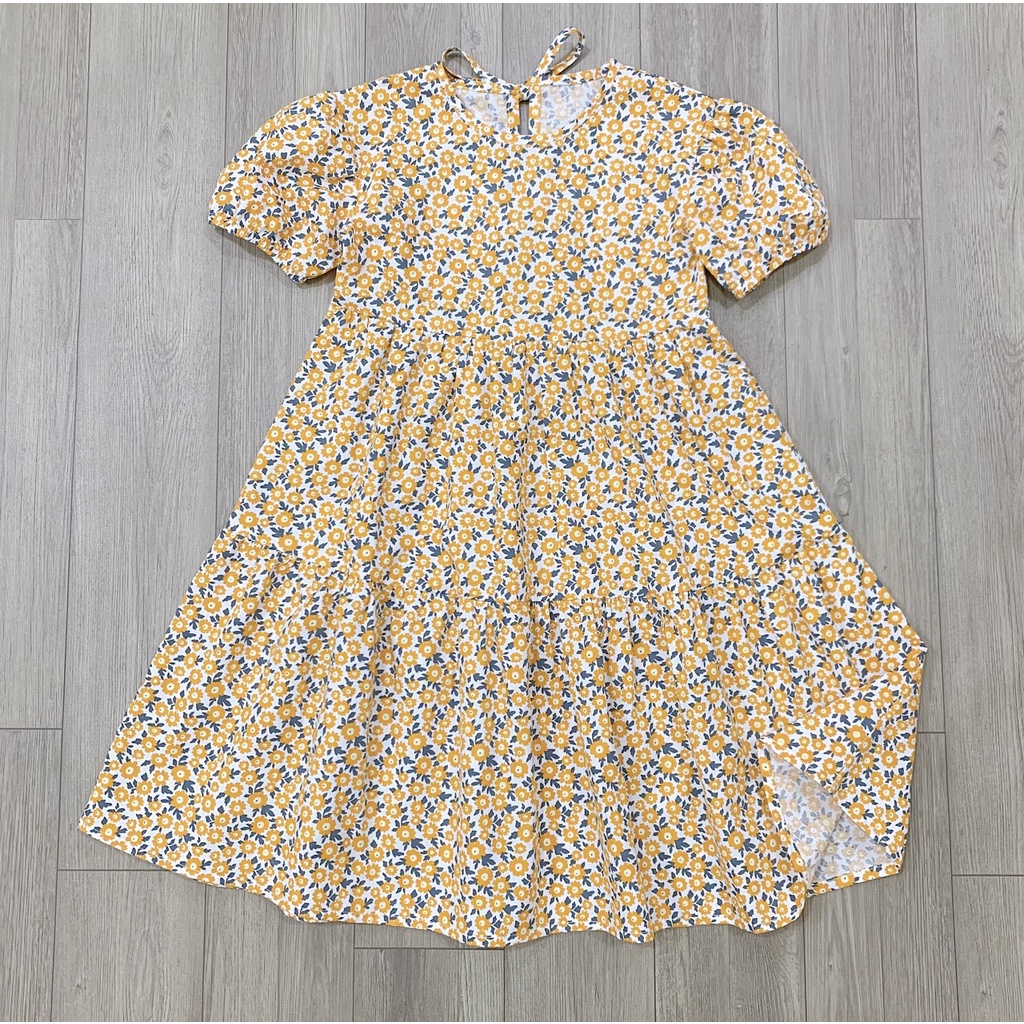 Váy Bé Gái Thô Cotton, Đầm Bé Gái Dáng Maxi Mềm Mát Size 1 Đến 10 Tuổi