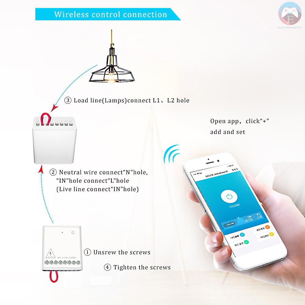 Ê Xiaomi Aqara LLKZMK11LM Two-way Control Module Wireless Relay Controller 2 Channels Smart Light Control Switch Multiple Device Work For Mijia APP and Home Kit Control Module