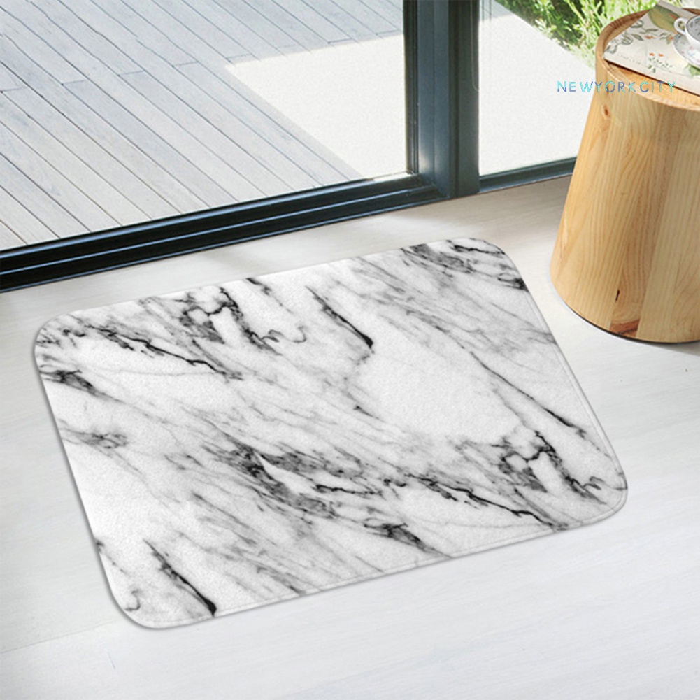 Thảm lót cửa chùi chân Chống Trượt Họa Tiết Bông Hoa / Mặt Trăng / Nụ Hôn Trang Trí Nhà Cửa