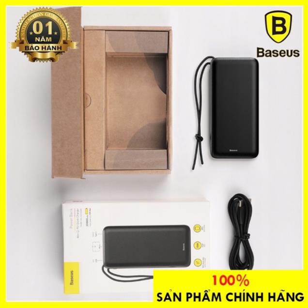 Sạc dự phòng Baseus Mini Q PD Quick Charge 20000mAh - Hàng chính hãng