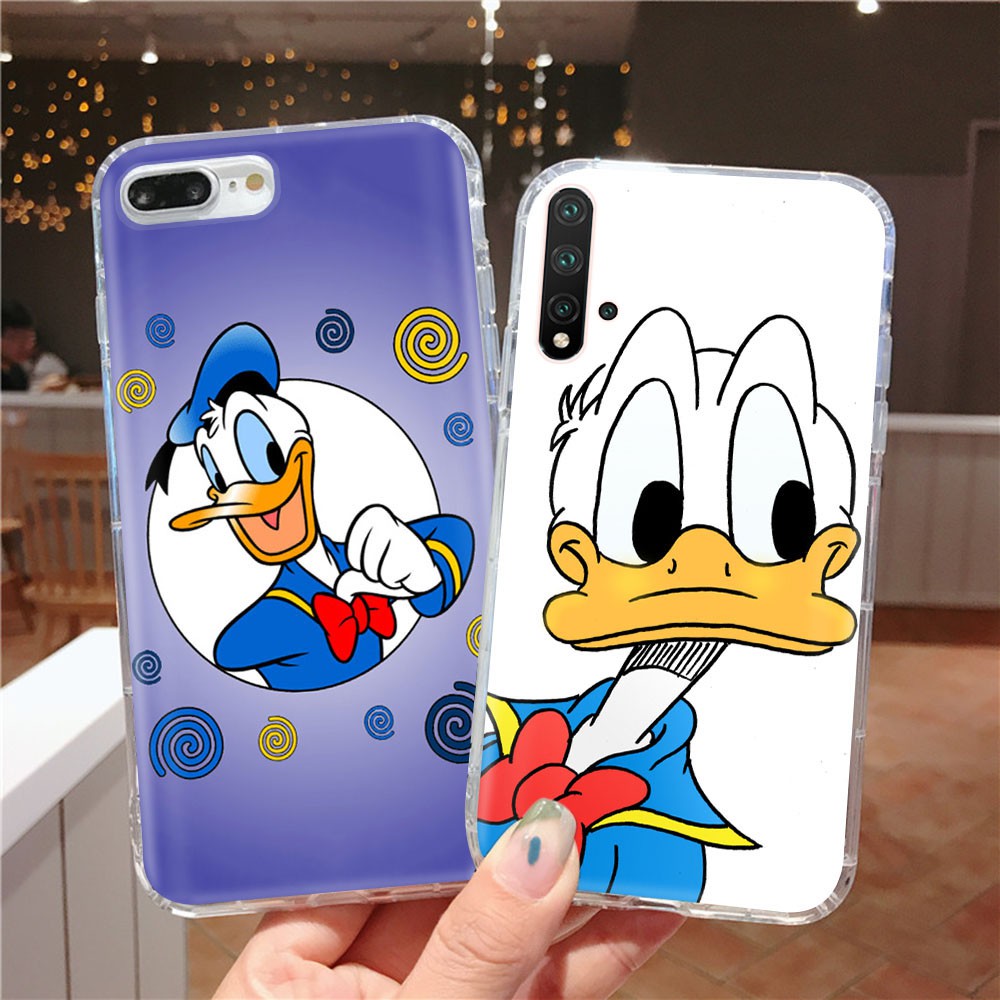 DONALD DUCK Ốp Lưng Trong Suốt Hình Vịt Donald Cho Asus Zenfone 6 6z 5 5z 3 Zoom Live L1 Rogue Phone Strix Ii 7 Pro