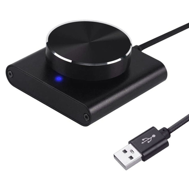 Mô Đun Nút Điều Chỉnh Âm Lượng USB Mini Kèm Dây Cáp 7.2ft Chuyên Dụng Cho Loa Máy Tính PC