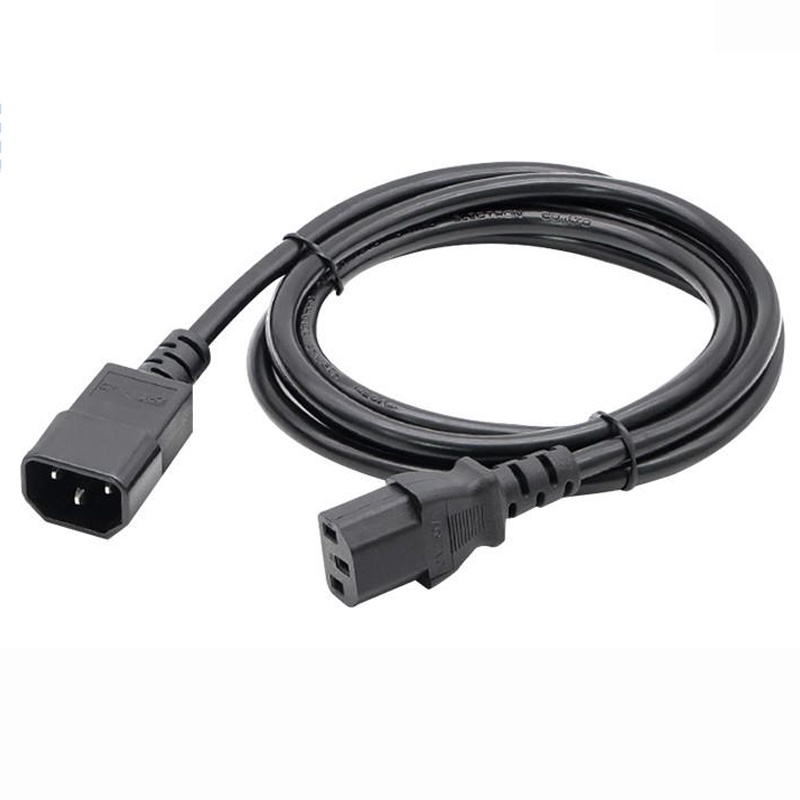 Dây nguồn PSU C13-C14 3x1mm chịu tải 2500W 1.5 mét