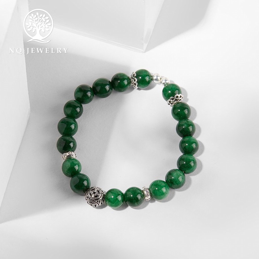Vòng tay charm bạc tròn - NQ Jewelry