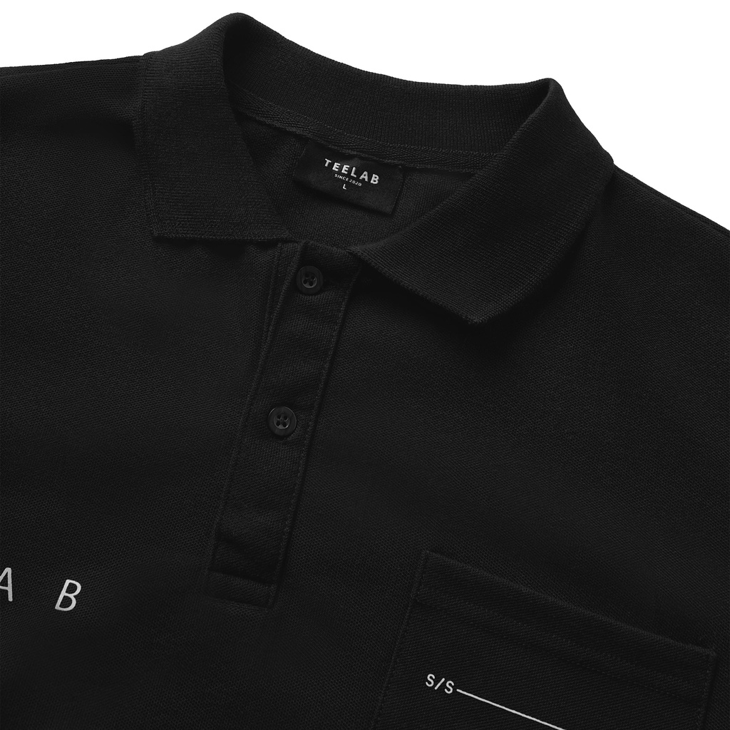 Áo Polo Teelab Local Brand Unisex Basic Logo AP013