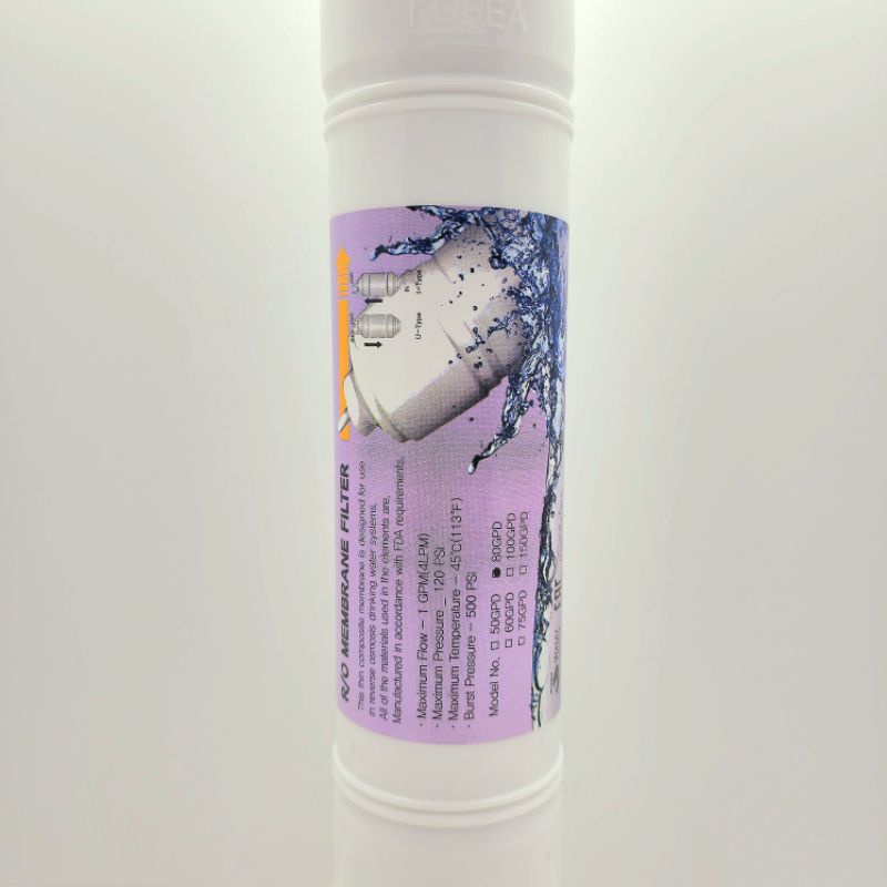 Màng RO 80G Đúc Tinh Khiết Hàn Quốc Nhập Khẩu Malaysia Có CO/CQ - R/O MEMBRANE  FILTER 80GPD