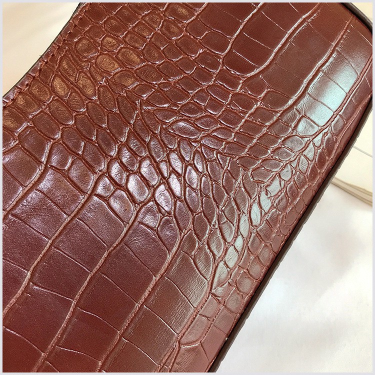 TÚI KẸP NÁCH HÀN QUỐC DA CÁ SẤU MẪU NEW 2021 QB17 | BigBuy360 - bigbuy360.vn