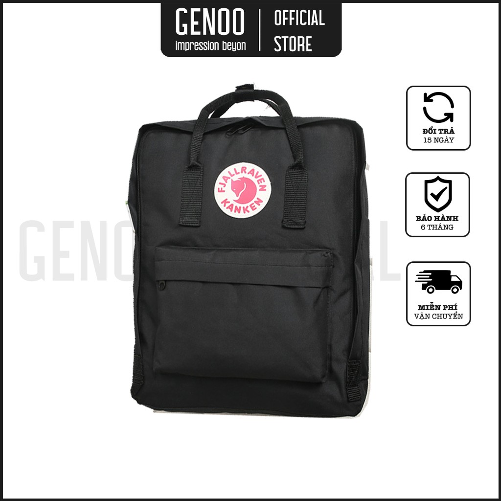 Balo Kanken Classic Chất Liệu Canvas Cao Cấp Form Rộng Phù Hợp Đi Làm Đi Chơi GN025 - GENOO STORE