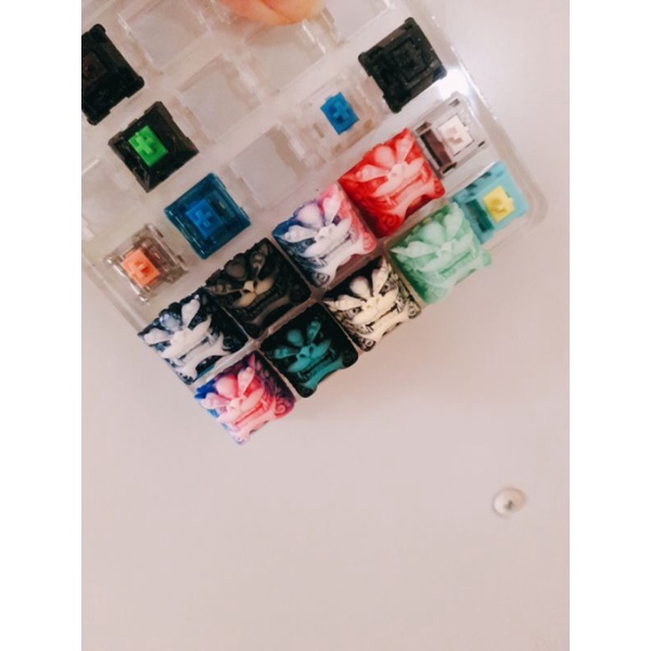 Keycap OEM Profile R4 Clone Resin - Shishi nút bàn phím hình con lân