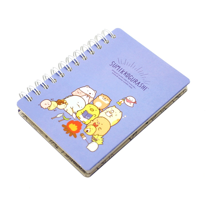 Sổ Lò Xo Bỏ Túi Kẻ Ngang Sumikko Gurashi - Magic Channel SG-01-125-D