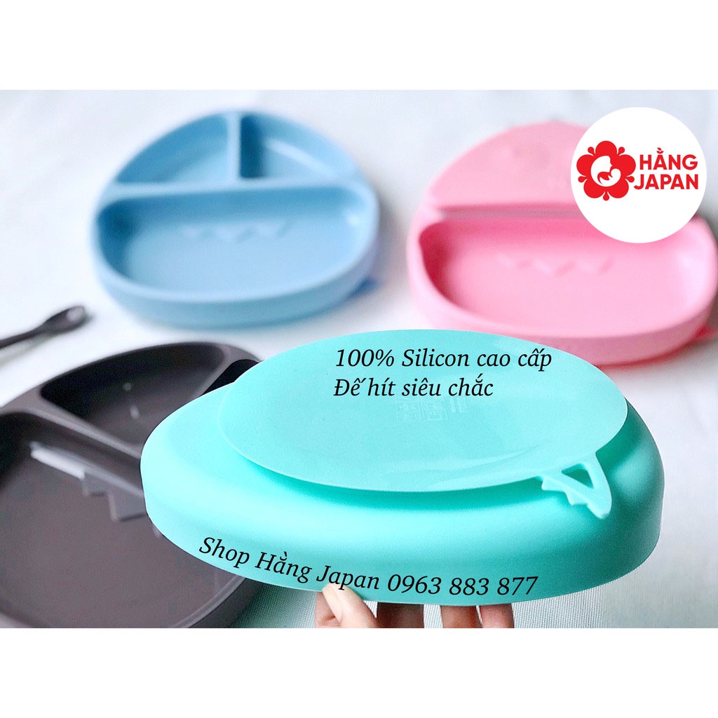 Đồ dùng ăn dặm Monee silicon Hàn Quốc - thìa ăn dặm, bát ăn dặm, khay ăn dặm