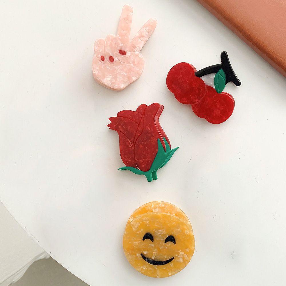 SOMEDAYZL Kẹp Tóc Hình Hoa Hồng Dễ Thương Cho Nữ