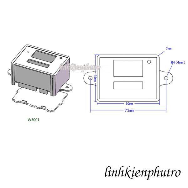 Cảm biến điều khiển nhiệt độ W3001 - 12V