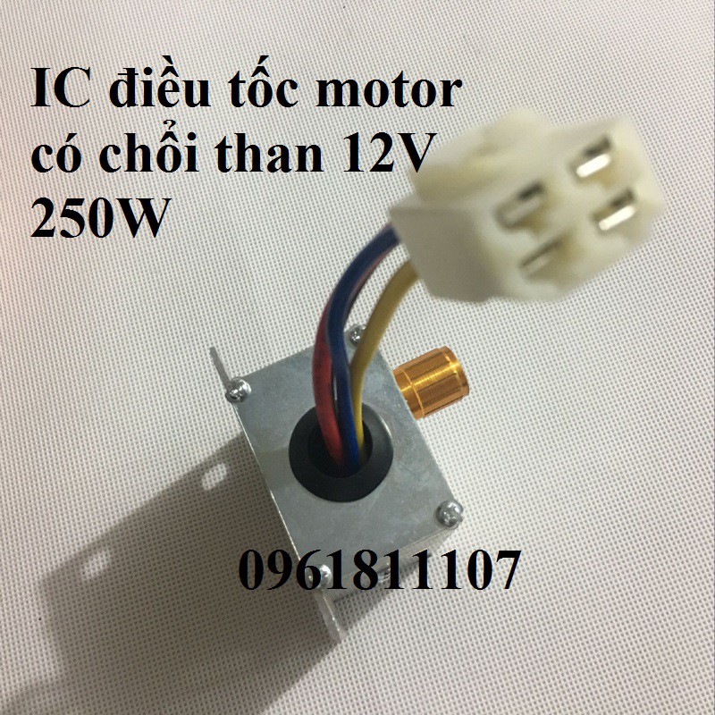 Bộ điều tốc motor giảm tốc 12V 24V 250W