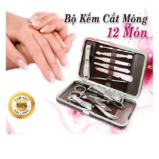 Kềm cắt móng tay 12 món - a chay