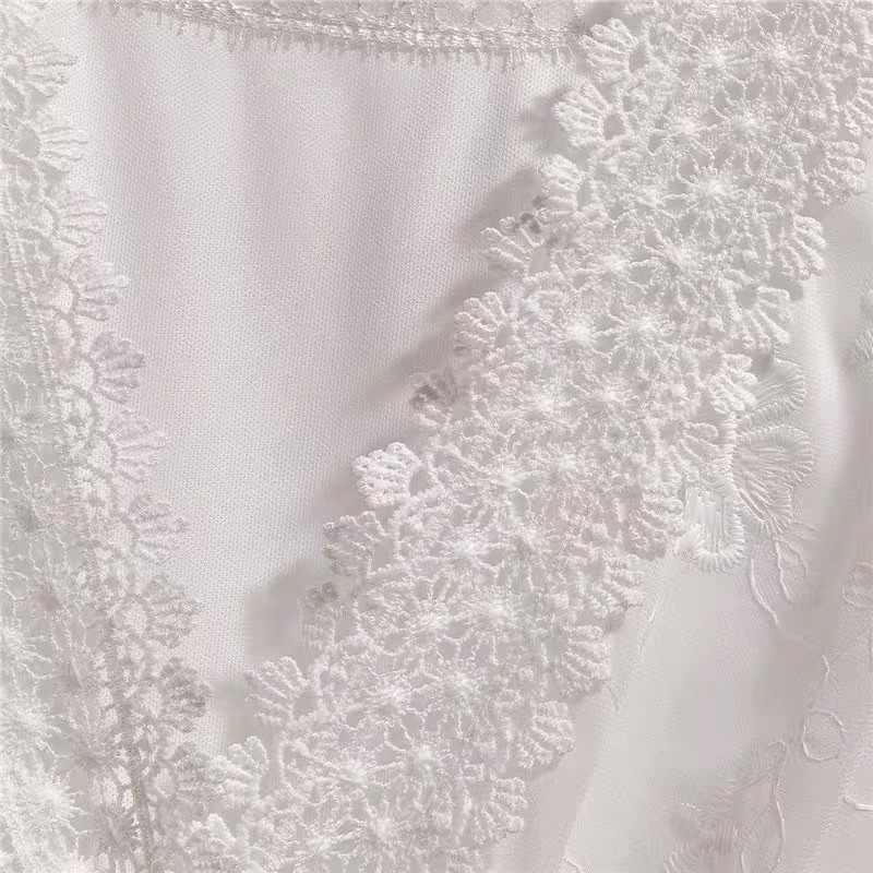 Váy Du Lịch Đi Biển Màu Trắng 3 Món