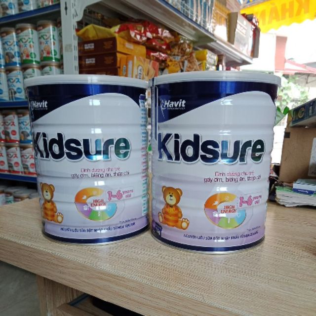 Sữa Kidsure dành cho trẻ biếng ăn, thấp còi (1-6 tuổi) -900g