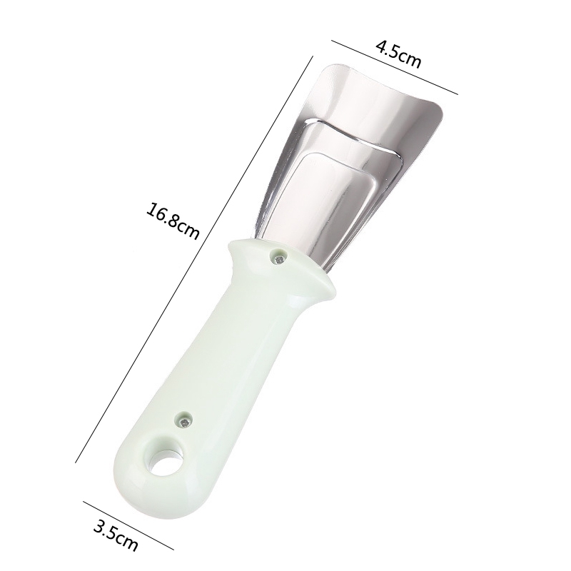 Xẻng Cạo Đá Tủ Dụng cụ làm sạch đá tủ lạnh đa chức năng bằng thép không gỉ