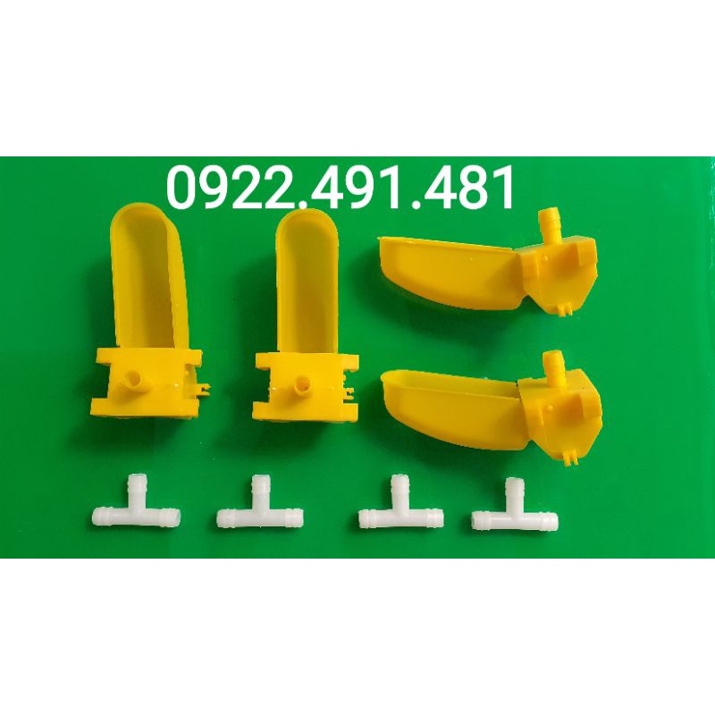 10 cái giá 70k máng uống nước tự động cho cút,chim