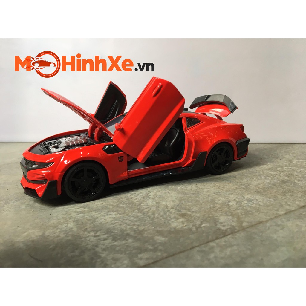 MÔ HÌNH XE CHEVROLET CAMARO TRANSFORMER 5 1:32 MINI AUTO