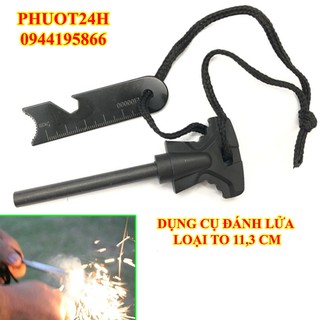 Que đánh lửa sinh tồn, dụng cụ đánh lửa dã ngoại loại TO, khóa đánh lửa SURVIVE