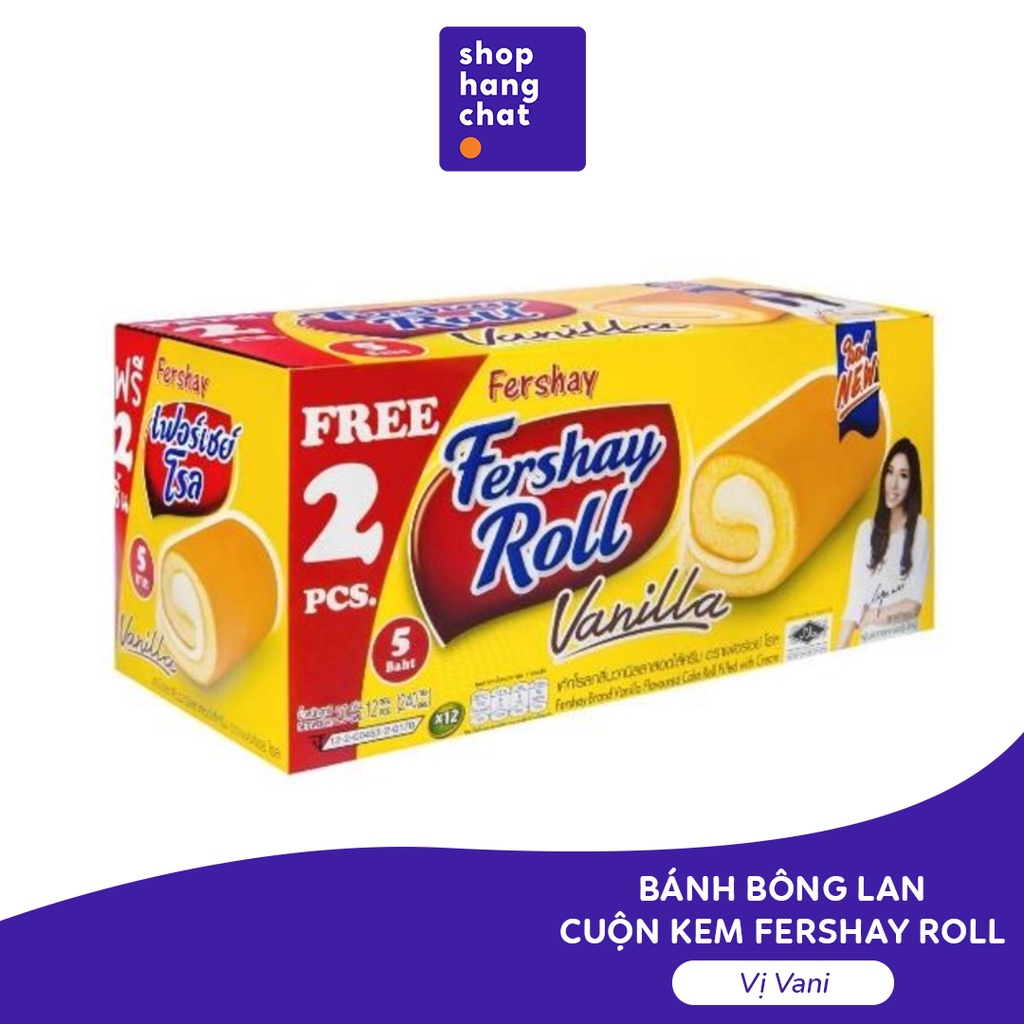 Bánh Bông Lan Cuộn/Tầng FERSHAY Nhiều Vị Thái Lan