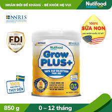 Sữa bột Nutifood GrowPLUS+ Vàng