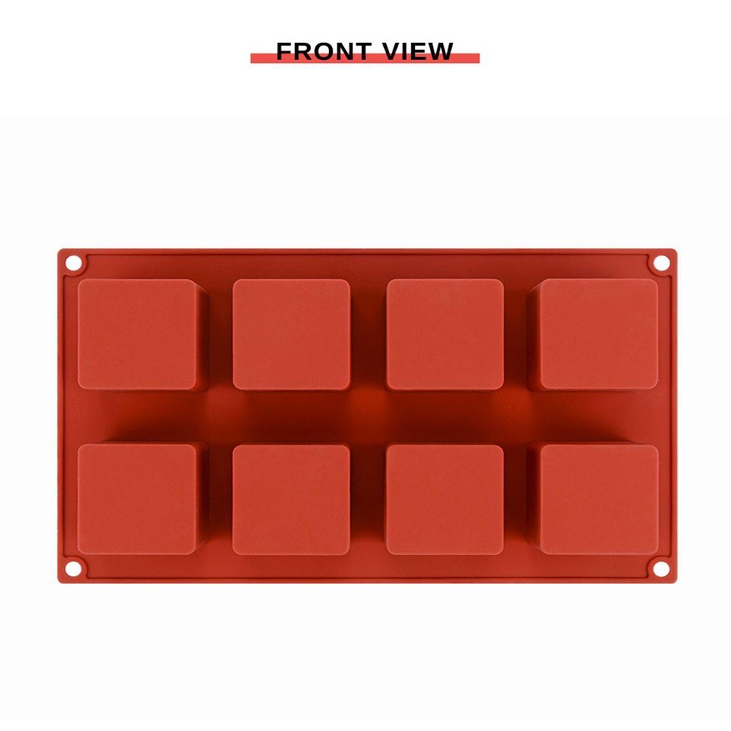 Khuôn Làm Đá Viên / Xà Phòng 8 Ngăn Tiện Lợi