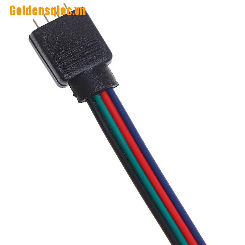 Cáp Nối Dài 10cm 15cm 4pin Rgb Cho Đèn Led Dây 3528 / 5050 Rgb