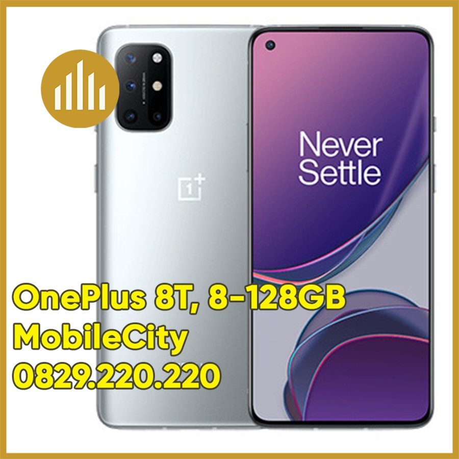 Điện thoại OnePlus 8T, RAM 8-128GB -[Giá rẻ tại Hà Nội, Tp.HCM, Đà Nẵng - MobileCity]