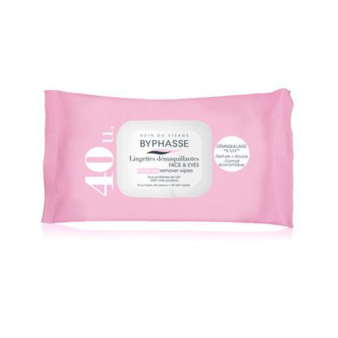 Khăn Giấy Tẩy Trang Byphasse Make-up Remover Wipes